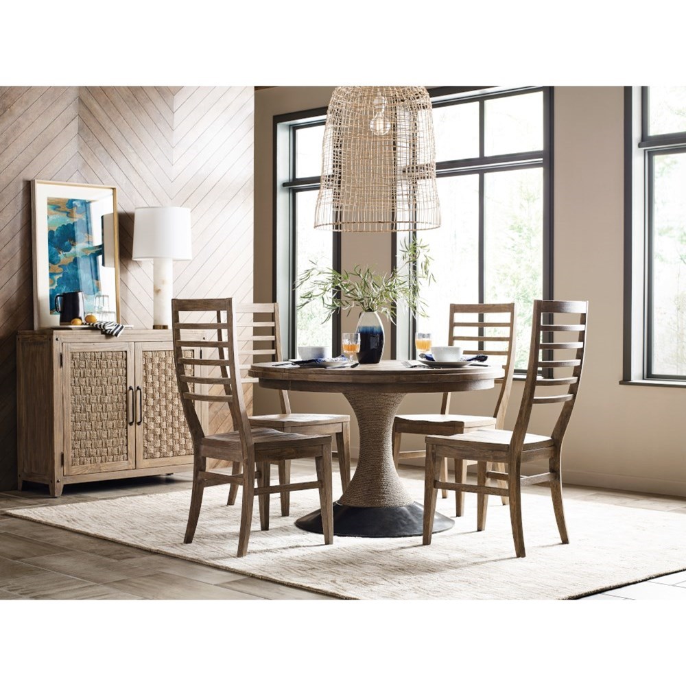 Kincaid round hot sale dining table